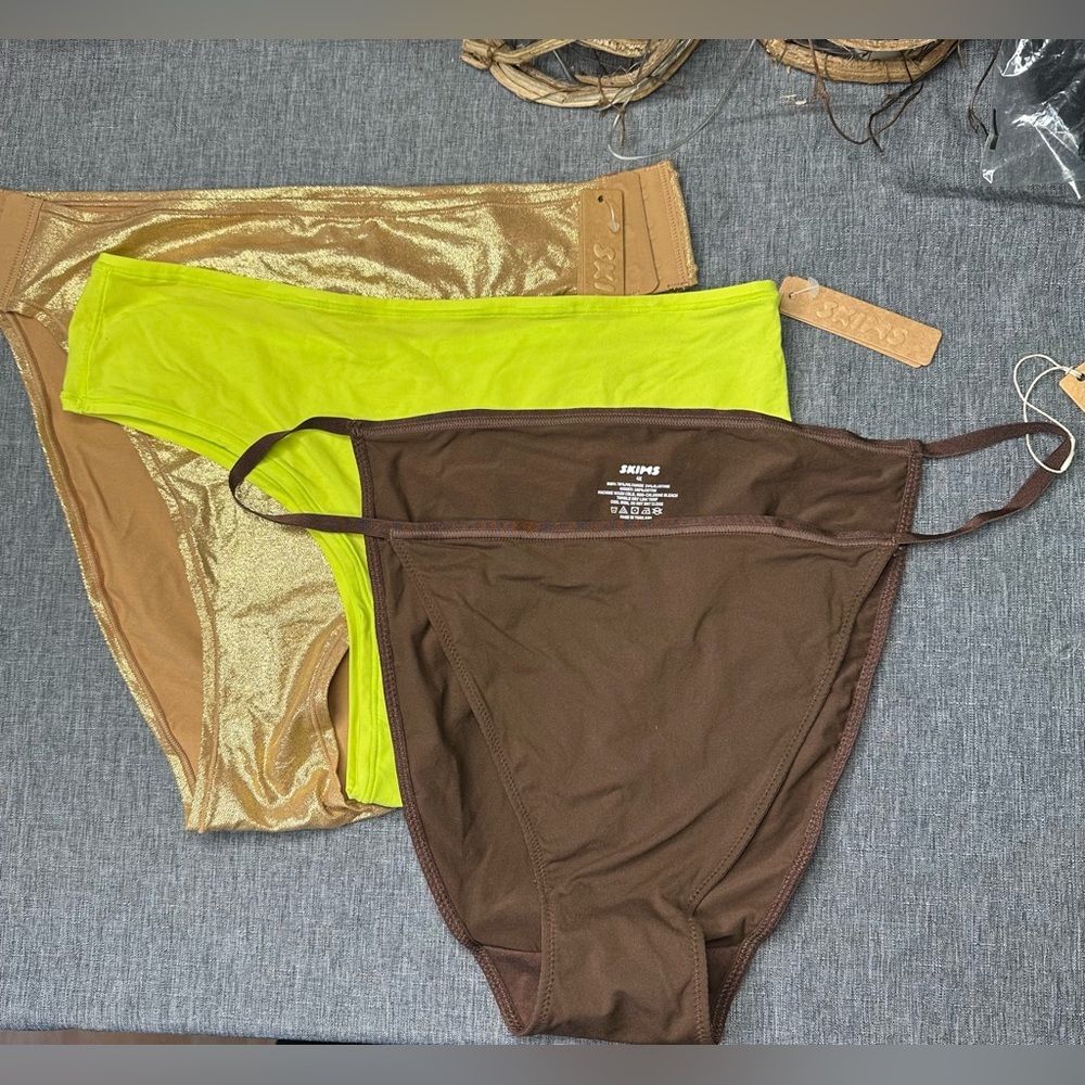3 Piece SKIMS Underwear Bundle